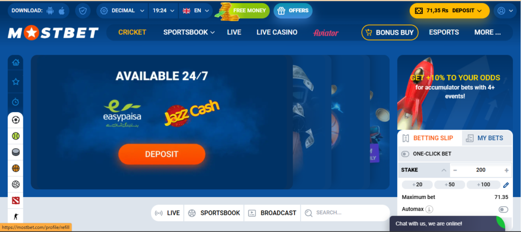 Mostbet App